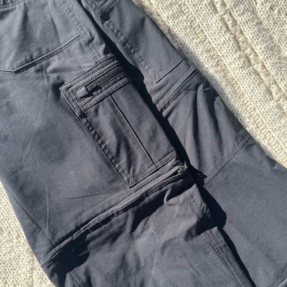 Kuhl Women’s Horizon Convertible Hiking Pants, Dark Charcoal Grey, Size 4 - Picture 7 of 9